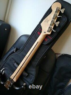 Fender Squier Bronco + Alnico V Vintage Spec'51 P Bass Pickup + Warwick Gig Bag