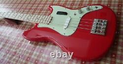 Fender Squier Bronco Bass An Ace Bass With Mods A Joy To Play + New Gig Bag