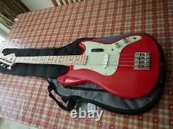 Fender Squier Bronco Bass An Ace Bass With Mods A Joy To Play + New Gig Bag