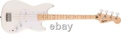 Fender Squier Bronco Bass Guitar White
