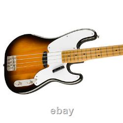 Fender Squier Classic Vibe 50s Precision Bass, 2 Tone Sunburst, Maple (NEW)