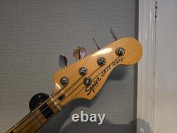 Fender Squier Classic Vibe'70s Jazz Bass Black Electric Bass Guitar