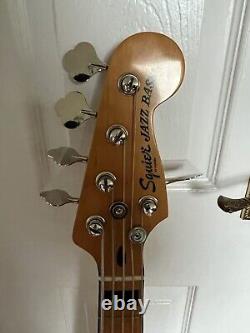 Fender Squier Classic Vibe 70s Jazz Bass V Natural 5-String Electric Bass Guitar