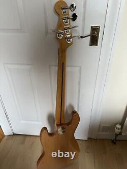 Fender Squier Classic Vibe 70s Jazz Bass V Natural 5-String Electric Bass Guitar
