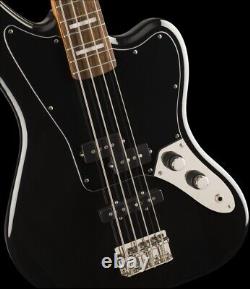 Fender Squier Classic Vibe Jaguar Black Electric Bass Guitar