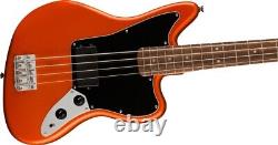 Fender Squier Electric Bass Guitar Affinity Series Jaguar H Metallic Orange