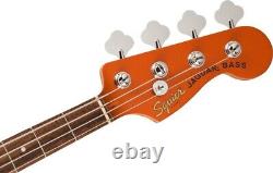 Fender Squier Electric Bass Guitar Affinity Series Jaguar H Metallic Orange