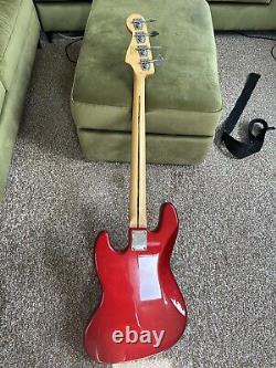 Fender Squier Jazz Bass Red Sparkle