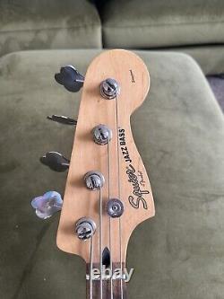 Fender Squier Jazz Bass Red Sparkle