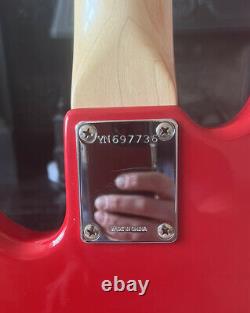 Fender Squier Precision Bass, Torino Red, Upgraded. Mods Available