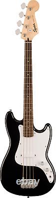 Fender Squier Sonic Bronco Bass, Laurel Fingerboard, Black (NEW)