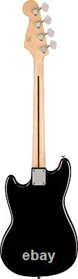 Fender Squier Sonic Bronco Bass, Laurel Fingerboard, Black (NEW)