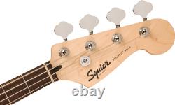 Fender Squier Sonic Bronco Bass, Laurel Fingerboard, Black (NEW)