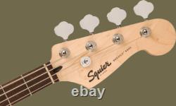 Fender Squier Sonic Bronco Black Bass Guitar