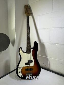 Fender Squier Standard Precision Bass Left Handed Used