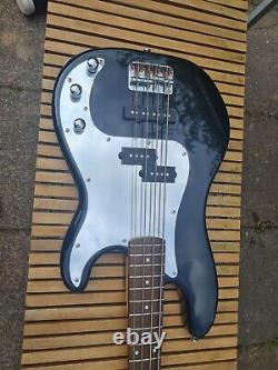 Fender Squier Standard Precision Bass With Reflective Pickguard