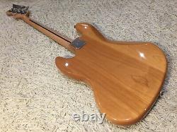Fender Squier Vintage Modified 70s Jazz Bass in Natural Gloss with Satin Neck