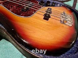 Fender Squire Jazz Bass In Sunburst