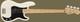 Fender Standard Series Precision Bass Guitar Olympic White