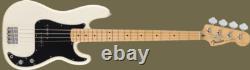 Fender Standard Series Precision Bass Guitar Olympic White