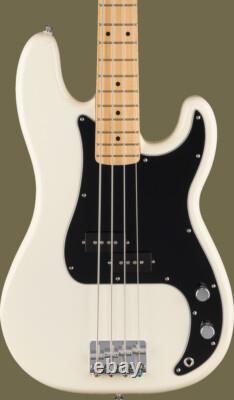 Fender Standard Series Precision Bass Guitar Olympic White