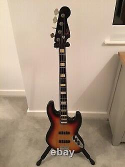 Fender / Status Sunburst Jazz Bass active Custom Build perfect condition