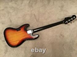 Fender / Status Sunburst Jazz Bass active Custom Build perfect condition