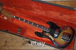 Fender USA Jazz bass 1973 with original case lightweight 8.75 pounds