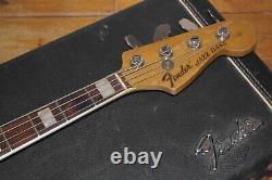 Fender USA Jazz bass 1973 with original case lightweight 8.75 pounds