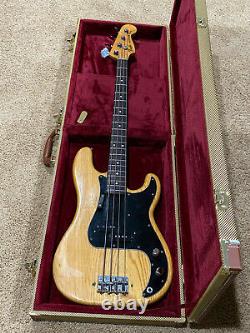 Fender Vintage Precision Bass 1977 Natural With Case