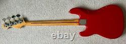 Fender Vintera'50s Precision Bass Guitar Maple Fretboard 2022 Dakota Red