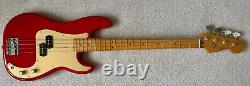 Fender Vintera'50s Precision Bass Guitar Maple Fretboard 2022 Dakota Red