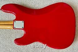 Fender Vintera'50s Precision Bass Guitar Maple Fretboard 2022 Dakota Red