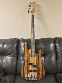 Fender/Warmouth American Deluxe Precision Electric Bass Guitar