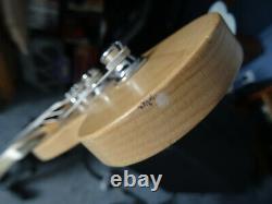 Fender p bass guitar precision mexican mim white 4-string 2004 excellent cond