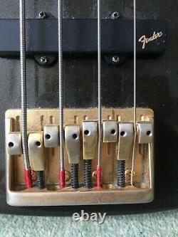 Fender precision lite active bass guitar