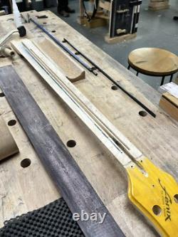 Fenix 5 String Bass Guitar Recent Refret, Repair, Upgrades And Pro Set Up