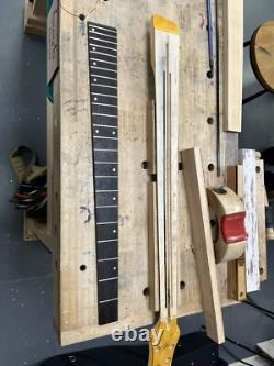 Fenix 5 String Bass Guitar Recent Refret, Repair, Upgrades And Pro Set Up