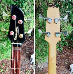 Fernandes FRB60 Revolver Bass 24 Fret Long Scale in Marine Burst Mid 90s