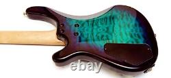 Fernandes FRB60 Revolver Bass 24 Fret Long Scale in Marine Burst Mid 90s