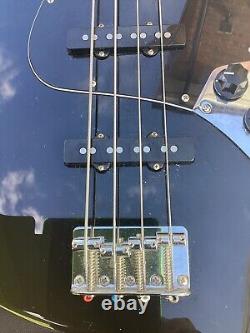 Fgn (japan) Fujigen Jazz Bass Classic Alder Body With Rare Orig. Fgn Gig Bag