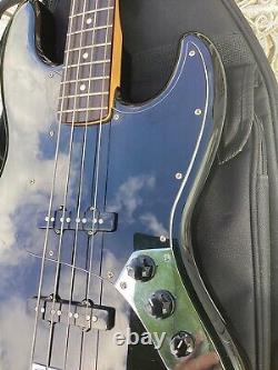 Fgn (japan) Fujigen Jazz Bass Classic Alder Body With Rare Orig. Fgn Gig Bag