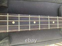 Fgn (japan) Fujigen Jazz Bass Classic Alder Body With Rare Orig. Fgn Gig Bag