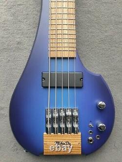 Fretless Bass 5 string Scale 22 Travel Bass FingyBass