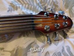 Fretless Bass, 6 Strings, Passive Jazz Pickups, Roundwound Strings