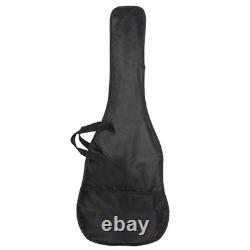 Full Size 4 String GIB Electric Bass Guitar Dual Pickup with Bag Strap Wire