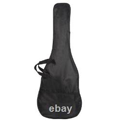 GIB 4 String Electric Bass Guitar Full Size + Cord + Wrench Tool + Storage Bag S