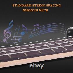 GP Electric Bass Guitar with 2 Single Pickup 20W Amp Speaker Bag Strap Kit