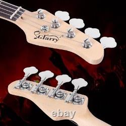 GP Electric Bass Guitar with 2 Single Pickup 20W Amp Speaker Bag Strap Kit
