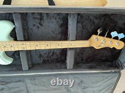 G&L Tribute Fallout Bass Guitar. Surf Green. 6 Months old. Immaculate